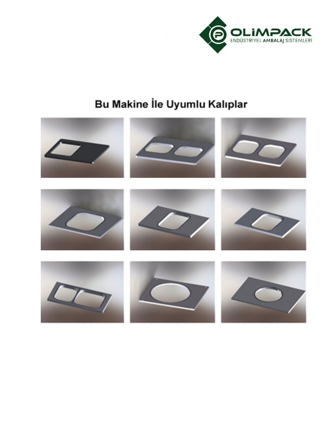 OLİMPACK MT 05 MANUEL MASAÜSTÜ TABAK KAPAMA MAKİNESİ - 2